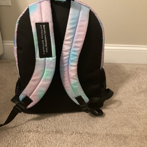 Justice Accessories Justice Backpack With Letter K Initial Poshmark